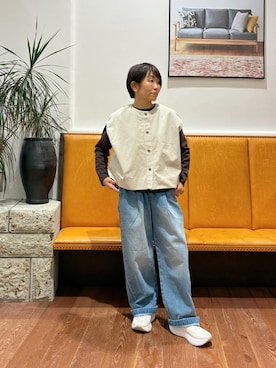 「かぐれ」｜YUKI KAWAIさん（レディース・152cm）の秋コーディネート