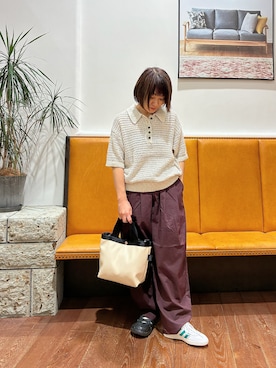 YUKI KAWAIさん（レディース・152cm）の春コーディネート