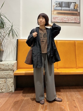 YUKI KAWAIさん（レディース・152cm）の春コーディネート