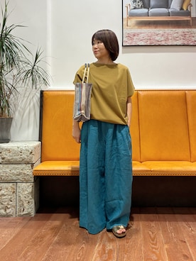 YUKI KAWAIさん(レディース・152cm)の夏コーディネート