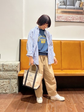 YUKI KAWAIさん（レディース・152cm）の春コーディネート