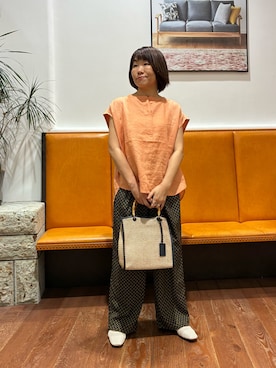 YUKI KAWAIさん（レディース・152cm）の夏コーディネート