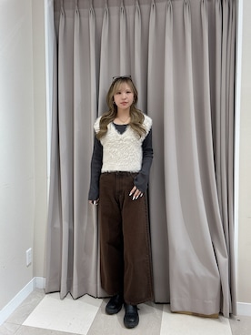 Rioriさん（レディース・166cm）の冬コーディネート