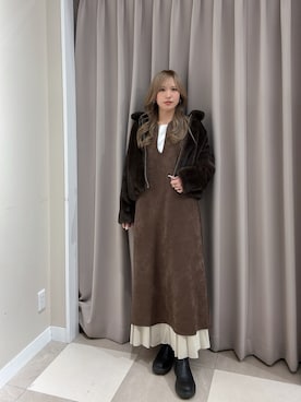 Rioriさん（レディース・166cm）の冬コーディネート