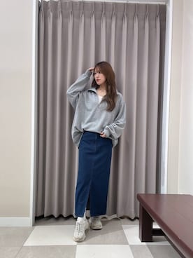 「Uiscel（ユイセル）のアイテム」を使った、Rioriさん（レディース・167cm）の秋コーディネート