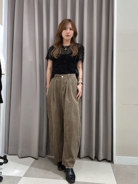Rioriさん（レディース・166cm）の秋コーディネート