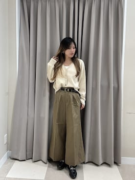 「ITEMS URBANRESEARCH（アイテムズ アーバンリサーチ）のアイテム」を使った、Rioriさん（レディース・166cm）の秋コーディネート