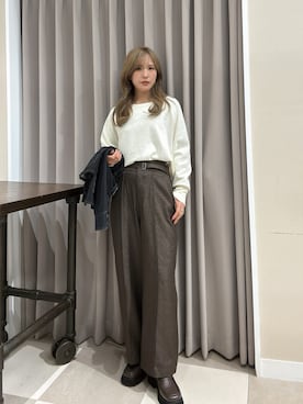 「アイテム（デニムジャケット）」を使った、Rioriさん（レディース・166cm・20代）の秋コーディネート