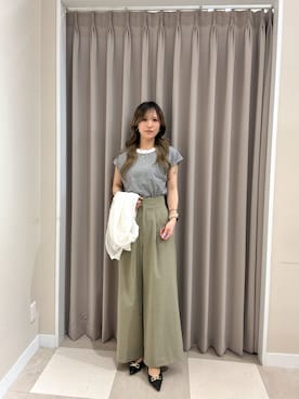 Rioriさん（レディース・166cm）の春コーディネート