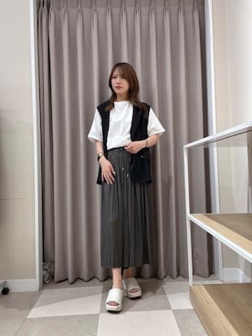 「イエべ秋」｜Rioriさん（レディース・167cm）の夏コーディネート
