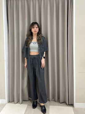 「ITEMS URBANRESEARCH（アイテムズ アーバンリサーチ）のアイテム」を使った、Rioriさん（レディース・166cm）の春コーディネート