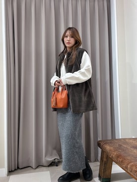 Rioriさん（レディース・167cm）の冬コーディネート