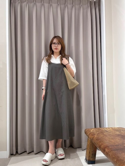 セール】リネンキャミワンピース（ワンピース）｜ITEMS