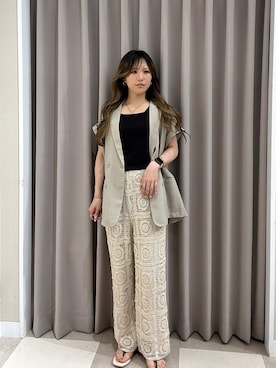 Rioriさん（レディース・166cm）の夏コーディネート