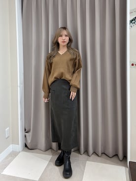 Rioriさん（レディース・166cm）の冬コーディネート