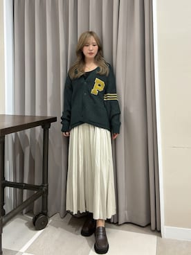 「高身長女子」｜Rioriさん（レディース・166cm）の秋コーディネート