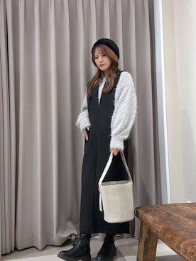 Rioriさん(レディース・167cm)の冬コーディネート