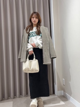 Rioriさん（レディース・167cm）の冬コーディネート