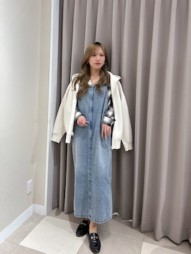 Rioriさん（レディース・166cm）の春コーディネート