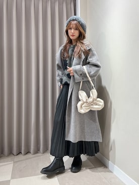 Rioriさん（レディース・167cm）の冬コーディネート