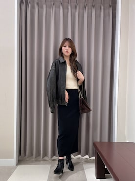 Rioriさん（レディース・167cm）の秋コーディネート