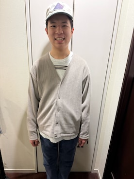 「Steven Alan（スティーブンアラン）のアイテム（キャップ）」を使った、hatta0514さん（メンズ・171cm）の春コーディネート