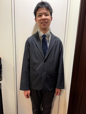 「green label relaxing（グリーンレーベルリラクシング）のアイテム（パンツ）」を使った、hatta0514さん（メンズ・171cm）の春コーディネート