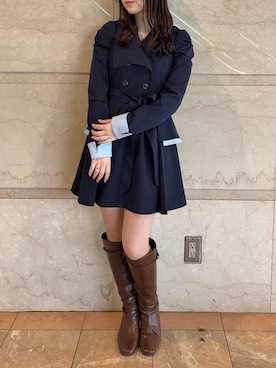 ayakaさん（レディース・153cm）の冬コーディネート