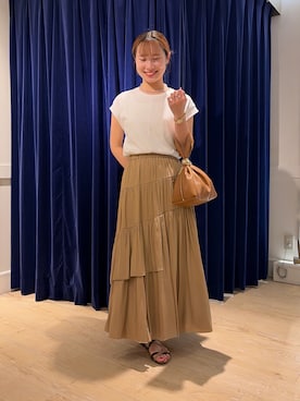 TAKAOKAさん（レディース・155cm）の夏コーディネート