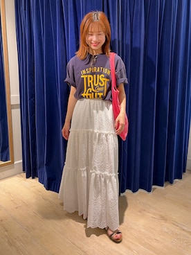 TAKAOKAさん（レディース・155cm）の夏コーディネート