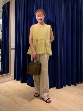 TAKAOKAさん（レディース・155cm）の夏コーディネート