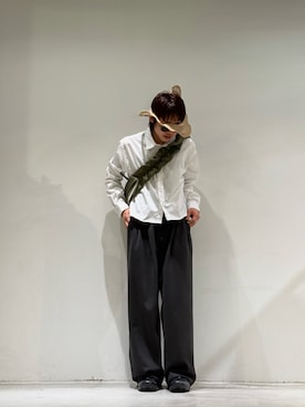 「Toironier（トワロニエ）のアイテム」を使った、naokikuma0322さん（メンズ・168cm）の春コーディネート