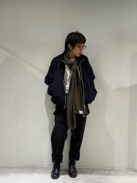 「アイテム（ファッション雑貨）」を使った、naokikuma0322さん（メンズ・168cm）の秋コーディネート