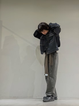 「アイテム（ジャケット/アウター）」を使った、naokikuma0322さん（メンズ・168cm）の秋コーディネート