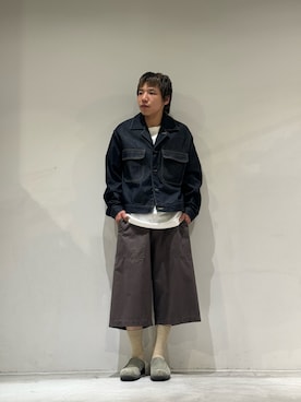 「アイテム（その他アウター）」を使った、naokikuma0322さん（メンズ・168cm）の秋コーディネート