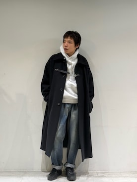 「アイテム（パーカー）」を使った、naokikuma0322さん（メンズ・168cm）の秋コーディネート