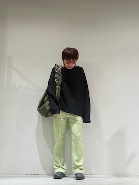 「Toironier（トワロニエ）のアイテム」を使った、naokikuma0322さん（メンズ・168cm）の春コーディネート