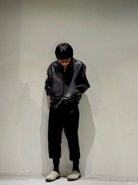 「guepard（ギュパール）のアイテム」を使った、naokikuma0322さん（メンズ・168cm）の冬コーディネート