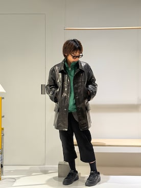「guepard（ギュパール）のアイテム」を使った、naokikuma0322さん（メンズ・168cm）の秋コーディネート