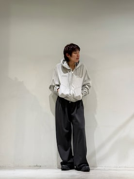 「Toironier（トワロニエ）のアイテム」を使った、naokikuma0322さん（メンズ・168cm）の春コーディネート