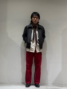 「guepard（ギュパール）のアイテム」を使った、naokikuma0322さん（メンズ・168cm）の冬コーディネート