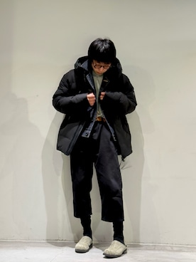 「guepard（ギュパール）のアイテム」を使った、naokikuma0322さん（メンズ・168cm）の冬コーディネート