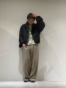 「アイテム（その他アウター）」を使った、naokikuma0322さん（メンズ・168cm・20代）の夏コーディネート