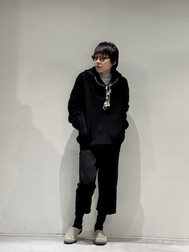 「guepard（ギュパール）のアイテム」を使った、naokikuma0322さん（メンズ・168cm）の冬コーディネート