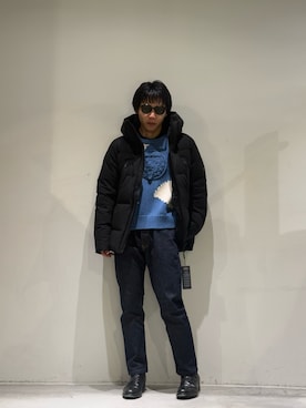 「guepard（ギュパール）のアイテム」を使った、naokikuma0322さん（メンズ・168cm）の冬コーディネート