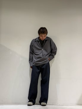 「アイテム（トップス）」を使った、naokikuma0322さん（メンズ・168cm）の夏コーディネート
