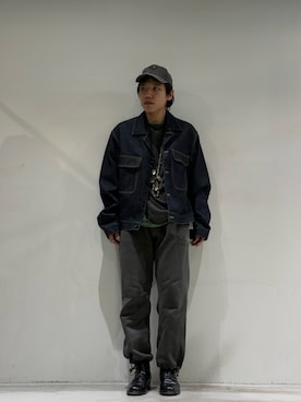 「アイテム（その他アウター）」を使った、naokikuma0322さん（メンズ・168cm）の冬コーディネート