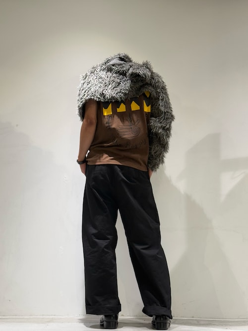 Toironier/トワロニエ/BOX TUCK WIDE PANTS
