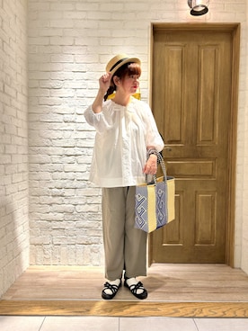 haraponさん（レディース・163cm）の夏コーディネート