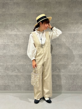 「halo commodity（ハロ　コモディティー）のアイテム」を使った、haraponさん（レディース・163cm）の春コーディネート